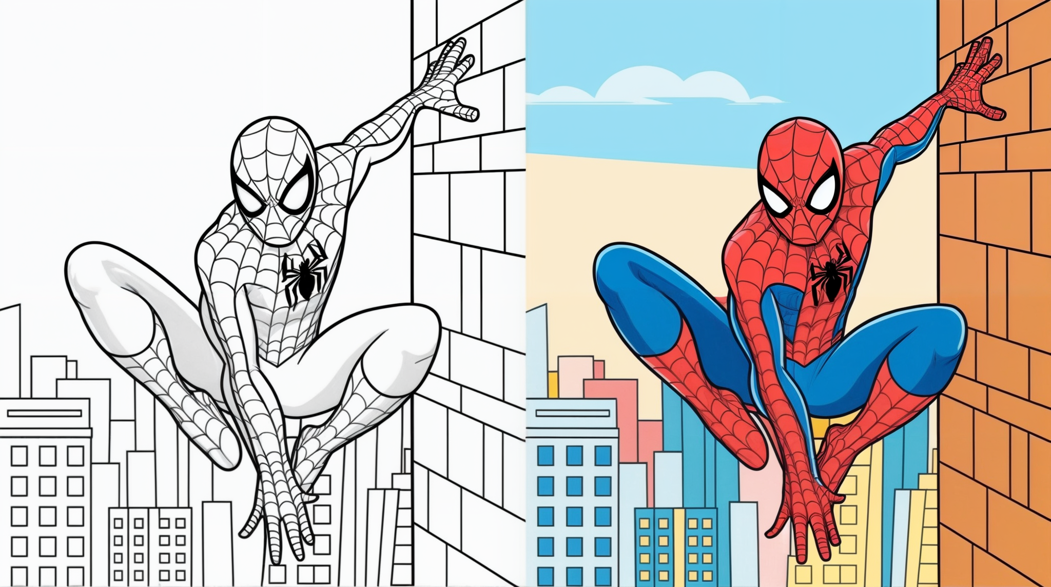 Spiderman Coloring Pages
